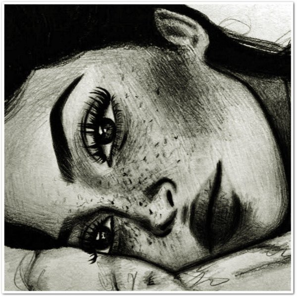 Грусть карандашом