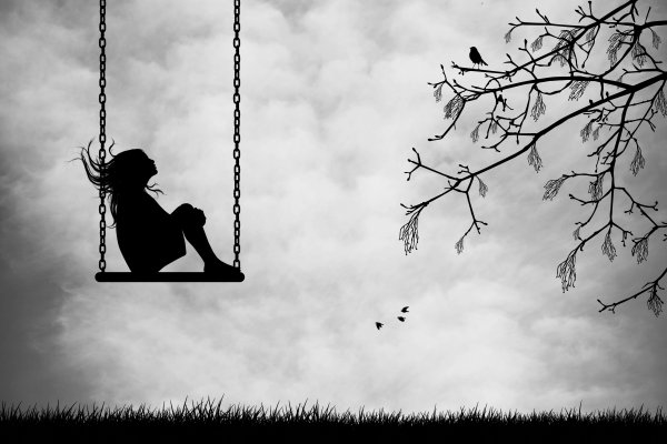 Рисунки карандашом одиночество