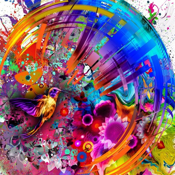 Рисунки красочные и яркие