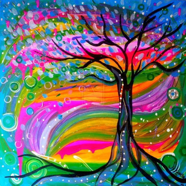 Рисунки разноцветные