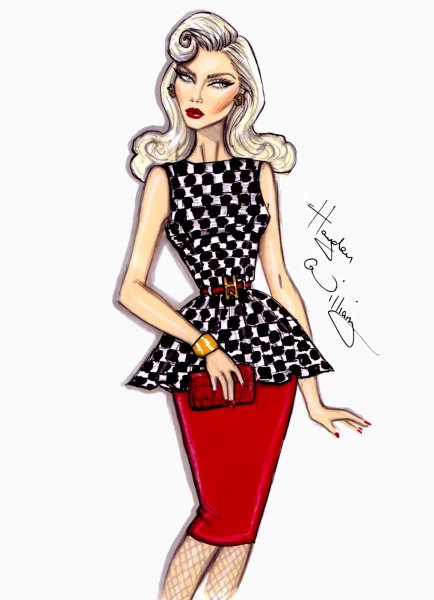 Эскизы одежды