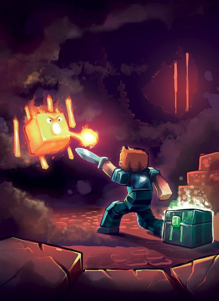 Красивые арты по майнкрафту