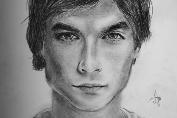 Рисунок парня карандашом