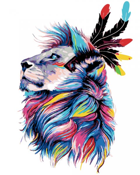 Рисунки разноцветные