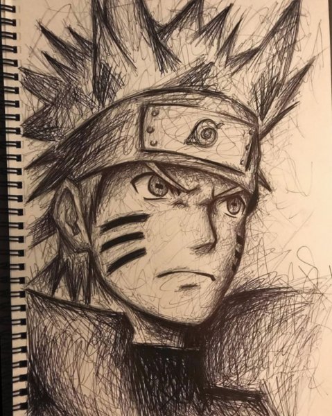 Срисовывать Наруто ибаруто