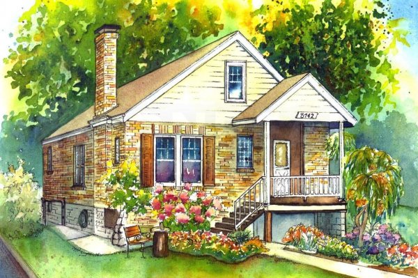 Нарисовать дом