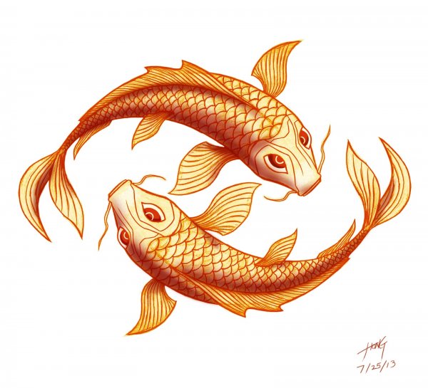 Рисовать рыбу