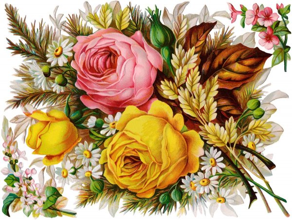 Нарисовать букет