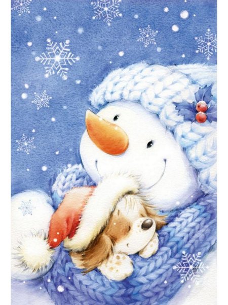 Новогодние иллюстрации Марины Федотовой