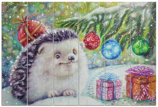 Алмазная мозаика Ежик