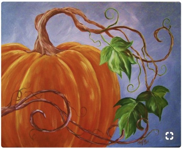 Тыква рисунок