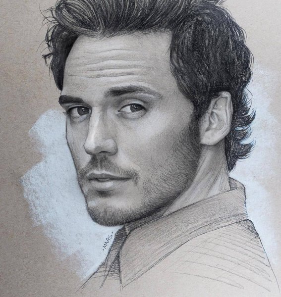 Мужчина рисунок карандашом