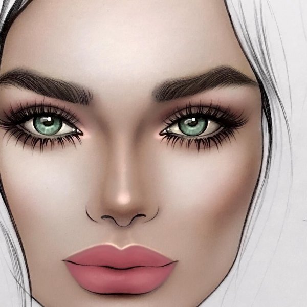 Брови иллюстрация