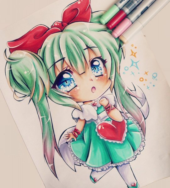 Кавайный стиль рисования