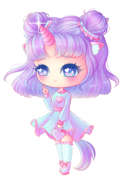 Чиби девушки