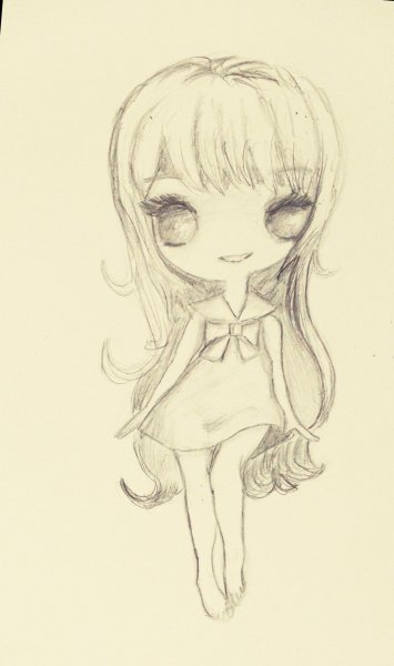 Няшный стиль рисования Чиби