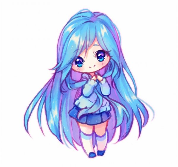 Рисунки в стиле кавай