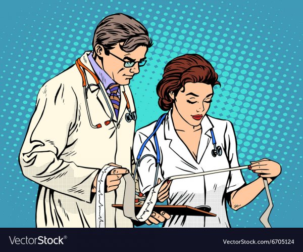 Медики в стиле поп арт