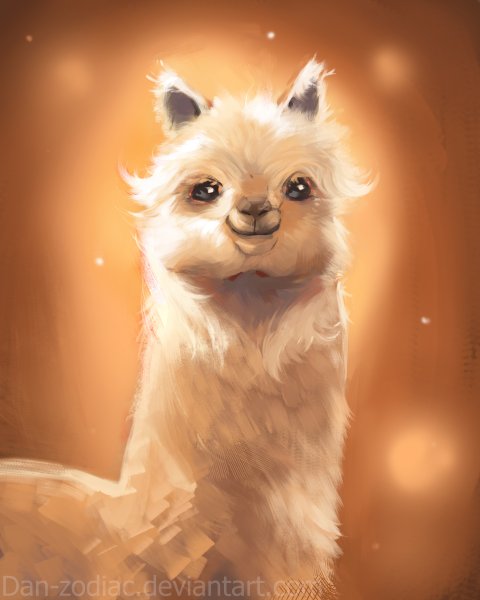 Ламы мультяшные милые