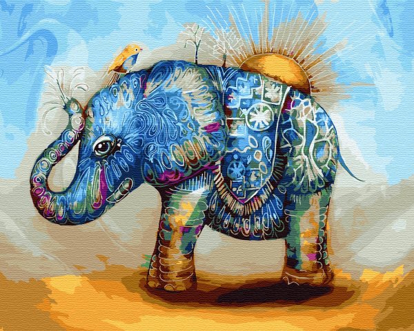 Алмазная мозаика слон