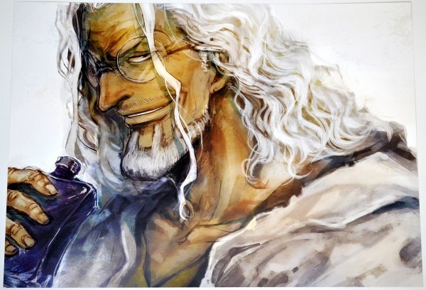 Иллюстрация счастливая старость