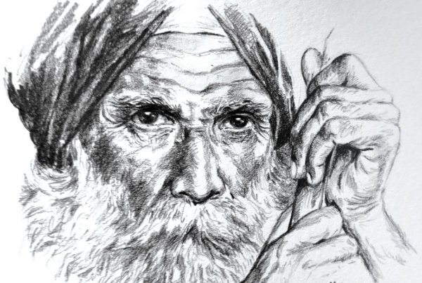 Художник Нино Чакветадзе картины старики