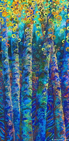 Айрис Скотт картины цветы