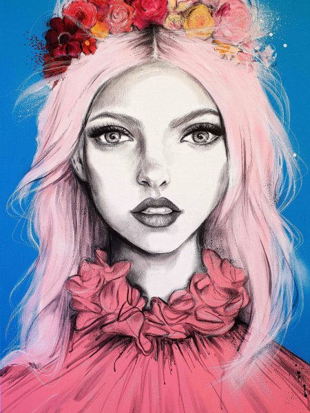 Нарисовать девушку