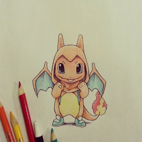 Милые покемоны для рисование