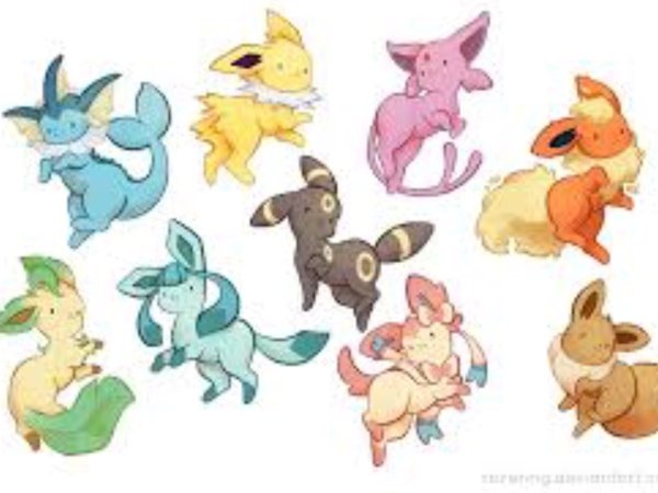Покемоны Эволюция иви Чиби