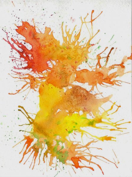 Кляксография техника рисования