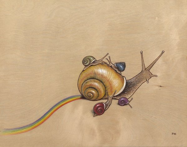 Улитка узор