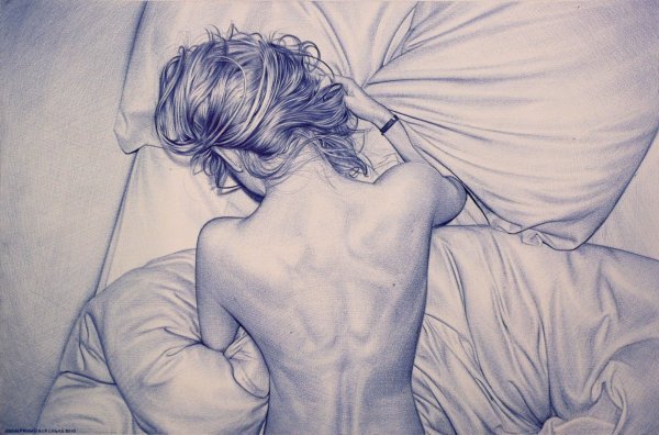 Страсть рисунок карандашом