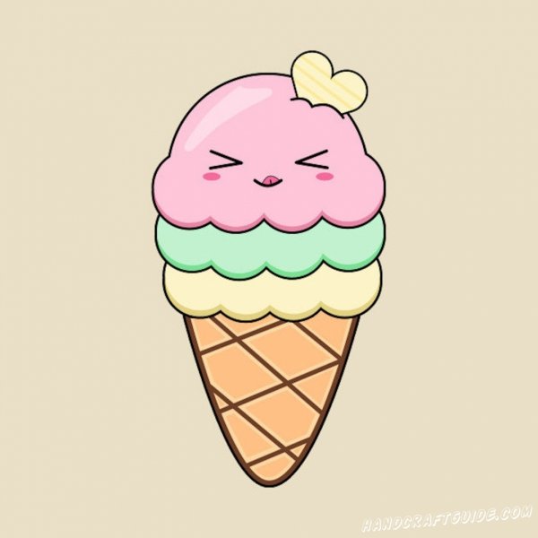 Каваи мороженое