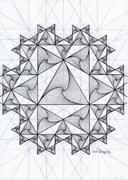 Орнамент из линий