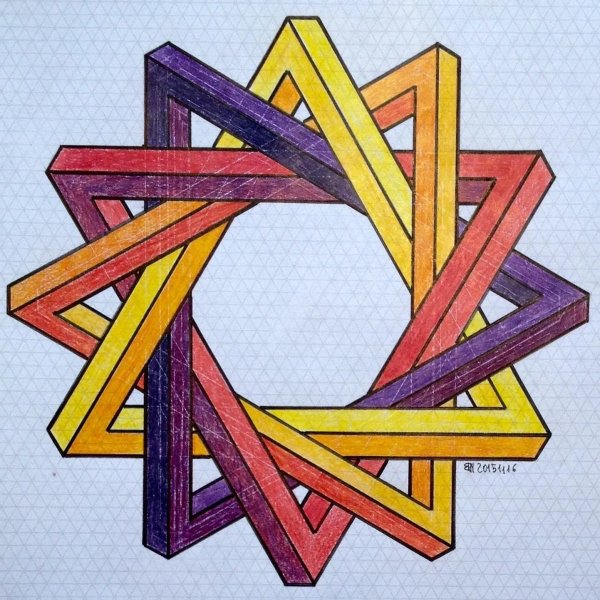 Необычные изометрические фигуры