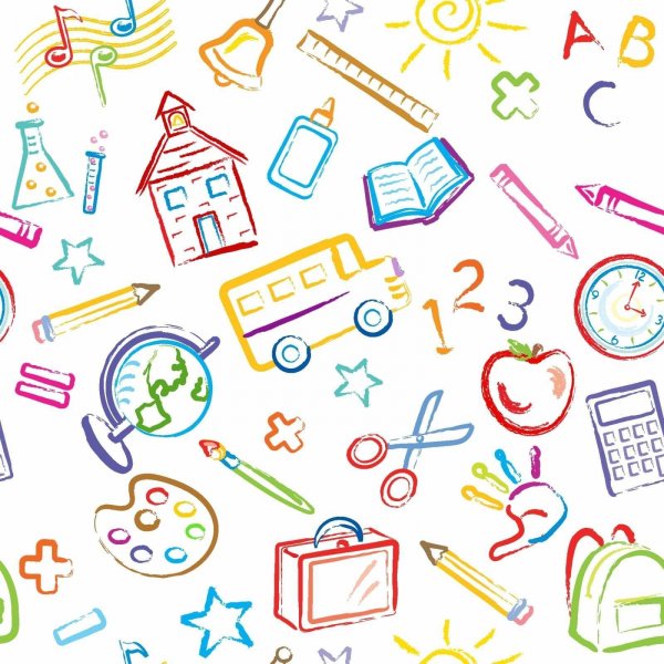 Фон Школьная тематика