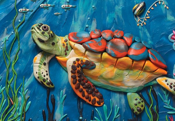 Пластилиновая живопись