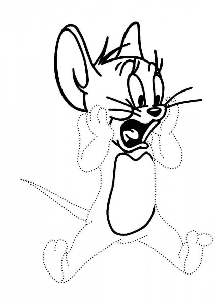 Мультяшный герой рисунок