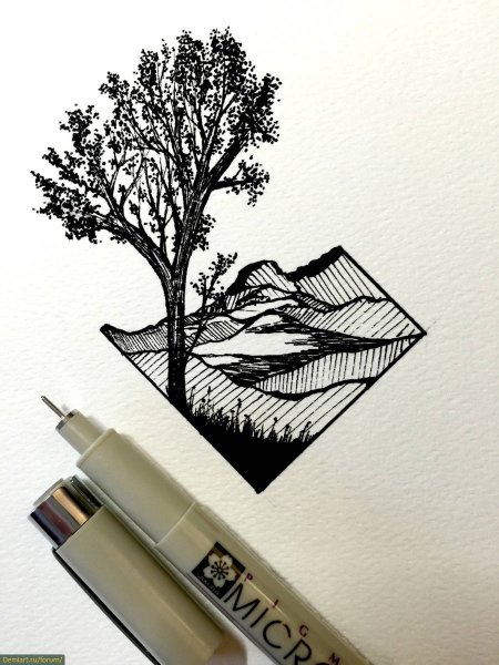 Маркер черный