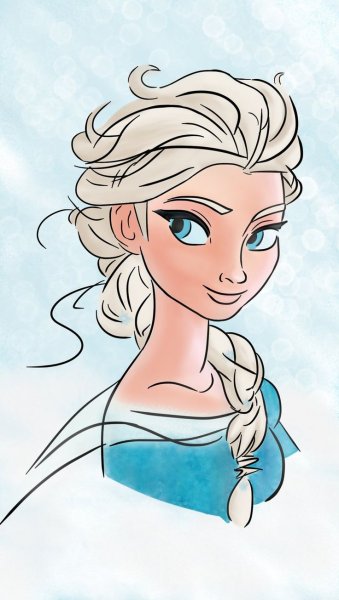 Рисуночки Эльзы