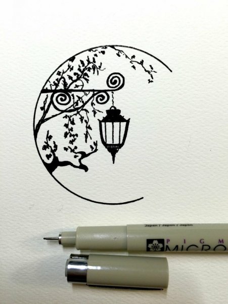 Рисунки маркерами