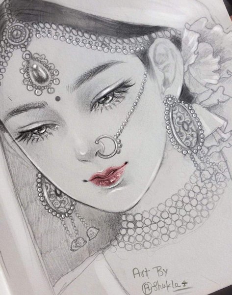 Арты в индийском стиле