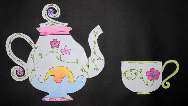 Красивый чайник референс