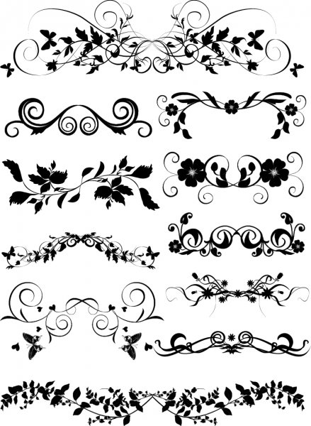 Орнамент горизонтальный