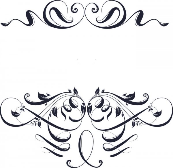 Вензеля для текста