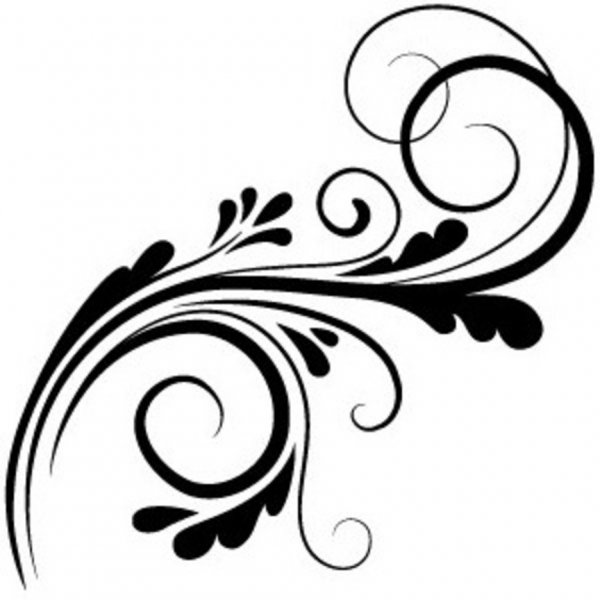 Трафарет вензеля