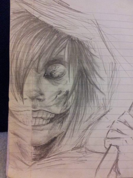 Джефф убийца крипипаста Чиби