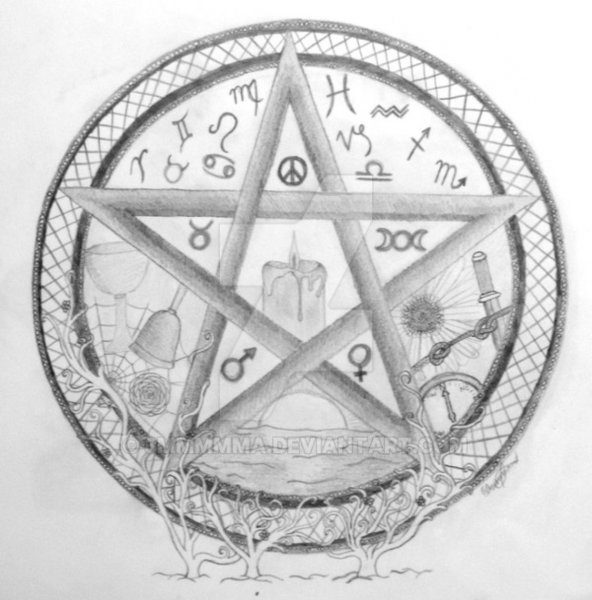 Пентаграмма эскиз