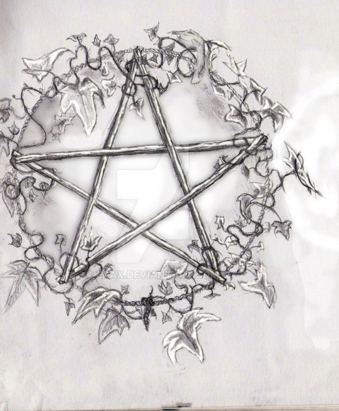 Пентакль эскиз